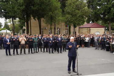 Zaqatalalılar Vətən uğrunda canlarından keçən qəhrəman oğulların xatirəsini anıblar