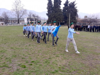 “Şahin” hərbi-idman oyununun Zaqatala turunda 15 komanda mübarizə aparıb
